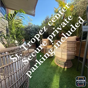  Apartment Tropez Centre Parking Et Jardin Prive Inclus